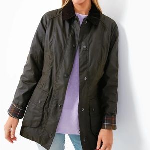 Barbour Classic Olive Beadnell Wax Jacket
